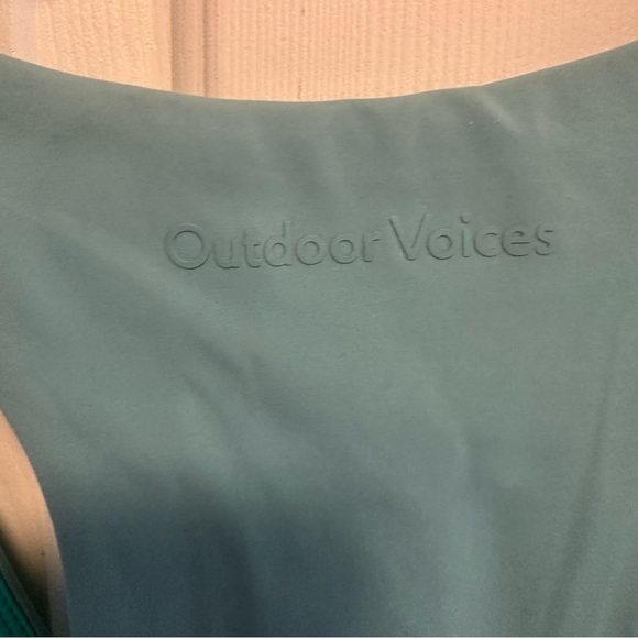 Outdoor Voices The Volley Racerback Dress Sea Green Size XL - Picture 6 of 8